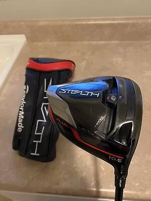 TaylorMade Stealth Plus 10.5° Driver Extra Stiff Project X HZRDUS RDX Smoke Red • $165