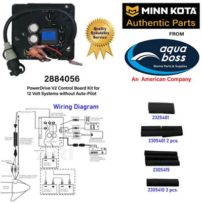 Minn Kota PowerDrive V2 2884056 Control Board 24 Volt Without Auto Pilot • $149.98