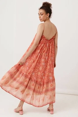 $130 • Buy Spell & The Gypsy Love Story Strappy Midi Dress XS PERFECT CONDITION