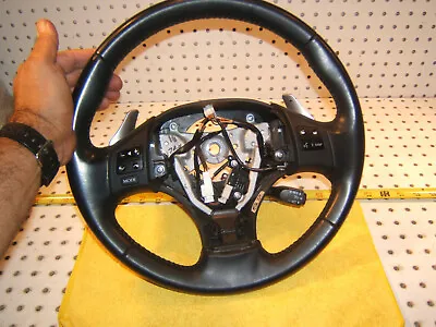 Lexus 2010 IS250 IS350 AUTOMATIC Black Steering OEM 1 Wheel With Shifter Paddles • $359