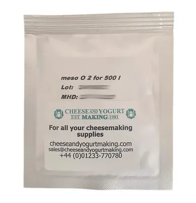 Cheese Culture Meso O 2 For Fresh & Semi Hard Cheeses (MA16) • £15.99