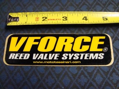 $5.99 • Buy Genuine Moto Tassinari V Force Reeds Decal Set MX ATV Motocross Truck Car Logo