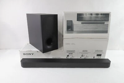 $71 • Buy Sony 2.1-ch Soundbar & Wireless Subwoofer With Power Cords | Ht-s400 | Black