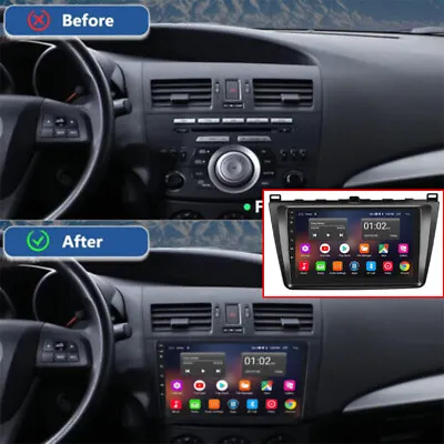 Car Stereo GPS Radio WiFi Navigation Android 12 RDS Player For Mazda 6 2007-2012 • $208.98