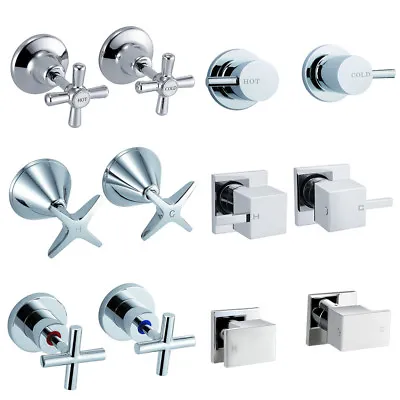 Wall Tap Set Faucet Top For Bathroom Shower Laundry Basin Sink Spa • $45