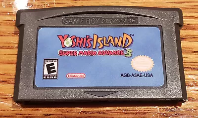 Yoshi's Island: Super Mario Advance 3 (Nintendo Game Boy Advance 2002)Tested • $13.95