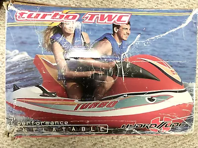 VNTG Hydroslide TWC Turbo Towable Unused In Original Box 7'X4' Jet Ski Boat Toy • $169.99