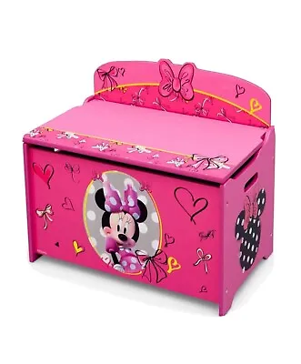 Delta Children Deluxe Toy Box Disney Minnie Mouse • $30