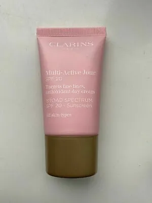 £6.99 • Buy Clarins Multi Active Jour Antioxidant Day Cream SPF20 15ml (FOIL SEALED)