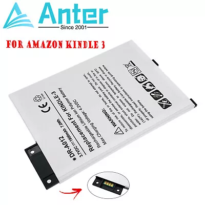 New Battery 170-1032-01 For Amazon Kindle 3 3g Wifi Keyboard Graphite D00901 • $13.99