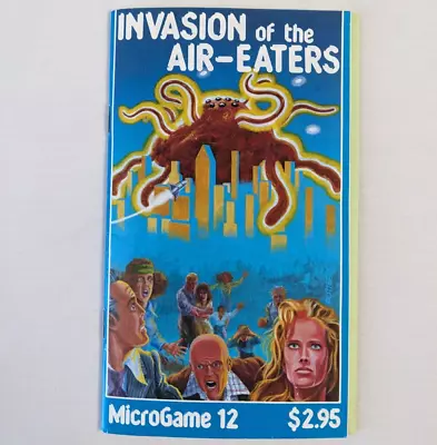 INVASION OF THE AIR-EATERS Board Game Microgame 12 Metagaming 1979 • $16