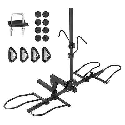 VEVOR 2-Bike Rack Hitch Mount 160lbs Folding Carrier Car Truck SUV 2  Receiver • $91.99