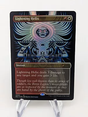 Lightning Helix FOIL MTG Secret Lair 30th Anniversary Countdown Kit English NM • $1.79