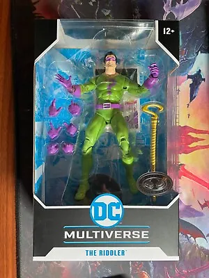 DC Multiverse Mcfarlane Platinum Edition The Riddler NEW IN Hand • $50