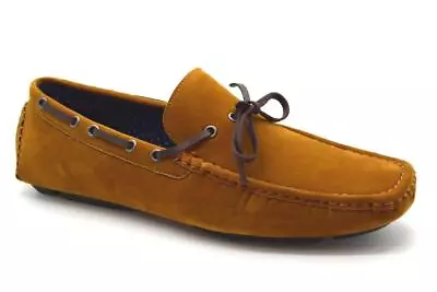 Mens Tassel Loafer Slip On Moccasin Driving Casual Boat Deck Work Bow Shoes Size • £12.99