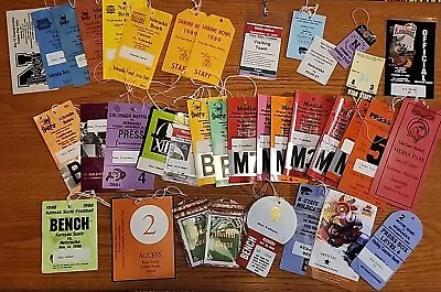 Nebraska Press Media Employee Parking Pass Tickets 1990's 2000's • $89.99