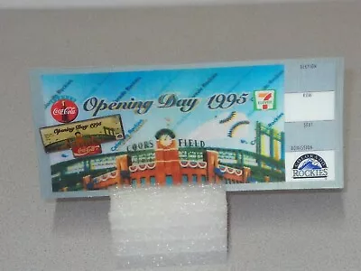 PAIR MLB Colorado Rockies 1995 COORS FIELD OPENING & 2000 DINGER MASCOTT PINS • $10