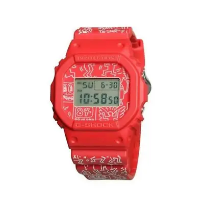 Keith Haring G-Shock Watch DW5600KEITH - Red - NEW • $170