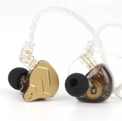 KZ ZSN Pro X Dual Driver 1BA+1DD Hybrid Metal Earphones Hifi In-Ear Monitor With • $50