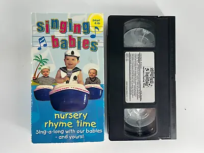 Singing Babies VHS - Nursery Rhyme Time Sing-a-long • $8.27
