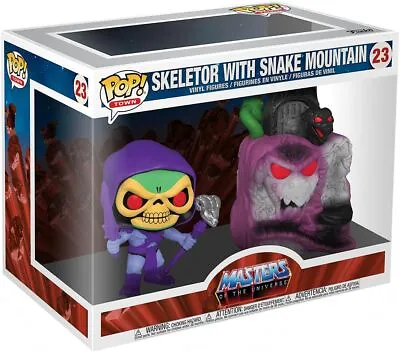 Funko Pop! Town Retro Toys: Masters Of The Universe - Skeletor With Snake Mounta • $17.95