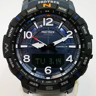 CASIO PROTREK Climber Line PRT-B50-2JF Gray Bluetooth Men's Watch New In Box • $324.80