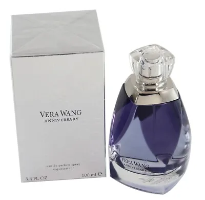 Vera Wang Anniversary 3.4/3.3 Oz Edp Spray For Women New In Open Box • $59.90