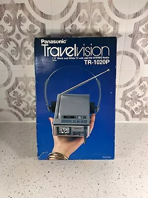 Travelvision TR-1020P  Panasonic Television&AM/FM RADIO Vintage • $70.99
