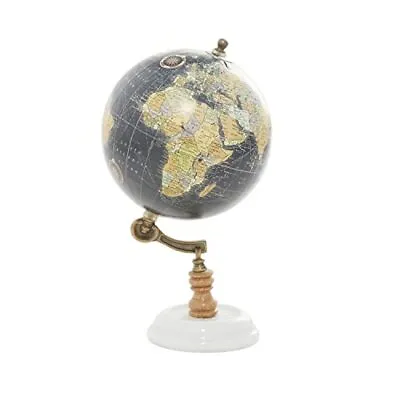 Marble Globe With Marble Base 7  X 7  X 11  Black • $33.34