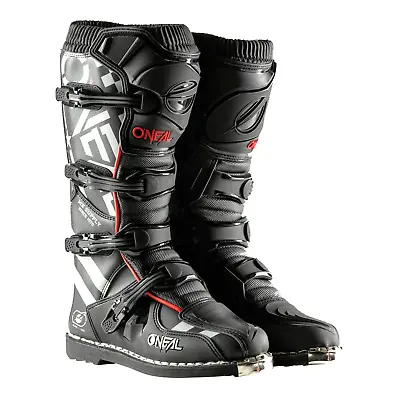 O'Neal Element Squadron Boots Off-Road MX Motocross Motorcycle Black Size: 11 • $129.99