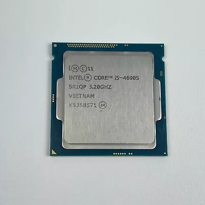 Intel Core I5-4690S CPU 3.2 GHz 4-Cores Haswell Socket 1150 • $19.99