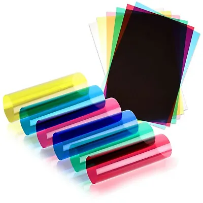 Coloured A4 Acetate Sheets Transparent Gel Clear OHP Craft Plastic Acetate Film • £89.99