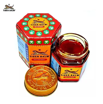 Tiger Balm Ointment  Super Strength Pain Relief (Red)  19.4g  (pack Of 3 Jars ) • $30.99