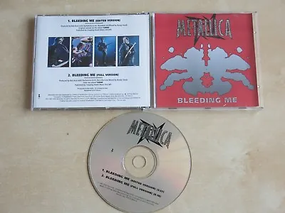 METALLICA Bleeding Me (Edited Version) USA 2 Track Promo CD 1997 Rare • $248.66