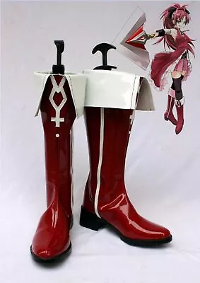 Puella Magi Madoka Magica‎ Sakura Kyoko Cosplay Shoes Boots Costom Made#GF • $43.99