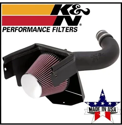 K&N FIPK Cold Air Intake System Kit Fits 2007-2011 Jeep Wrangler 3.8L V6 Gas • $269.99