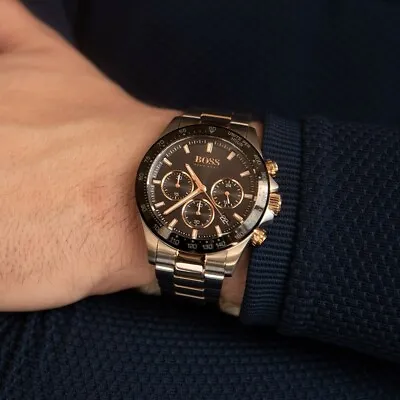 £99.95 • Buy Hugo Boss Watch HB1513757 Hero Sport Lux Two Tone Men's Watch ~ 2 YR WARRANTY ~