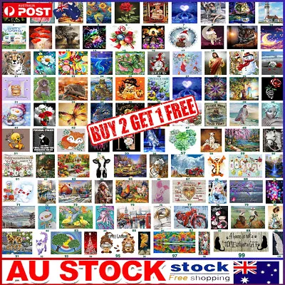 $10.19 • Buy DIY 5D Full Drill Diamond Painting Cross Stitch Kit Art Picture Embroidery Mural