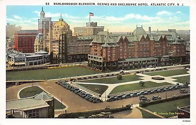 Marlborough Blenheim And  Dennis Atlantic City N.J. Early Postcard Unused  • $12