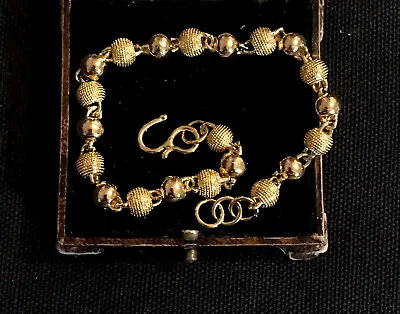 £7.99 • Buy Vintage Style Jewellery 18K Gold Plated Bracelet