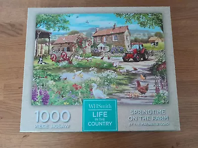 £9.99 • Buy 1000 Piece Jigsaw Life In The Country - Springtime On The Farm