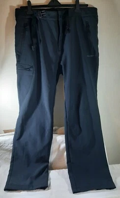£17.99 • Buy Mens Peter Storm Softshell Walking Outdoor Black Trousers Size Xxl L36