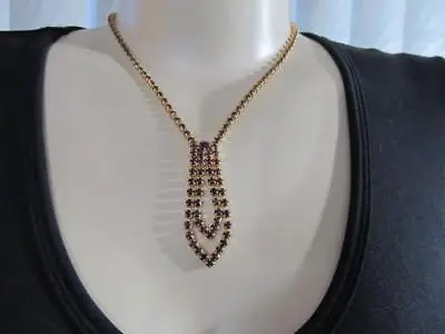 Vintage Victorian Rose-Cut Bohemian Garnet Necklace • $338.80