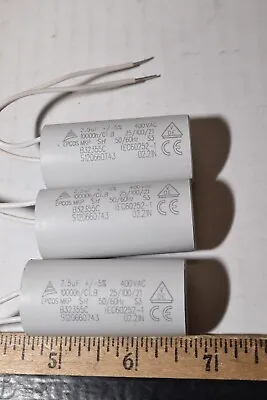 Lot Of 3 EPCOS 2.5 UF 400V AC Capacitors NOS B32355C • $4.89