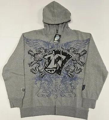 United Football League 2009 UFL Florida Tuskers Men's Size Large Gray Hoodie • $13.96