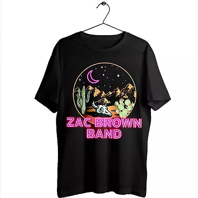 Hot Zac Brown Band Shirt New Rare Black S-234XL Shirt CT426 • $24.99