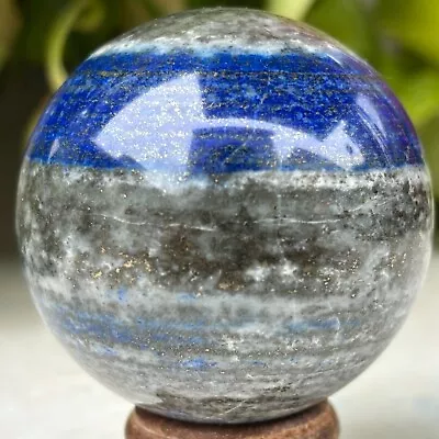 400g Natural Lapis Lazuli Jasper Quartz Crysta Energy Sphere Reiki Healing • $0.64