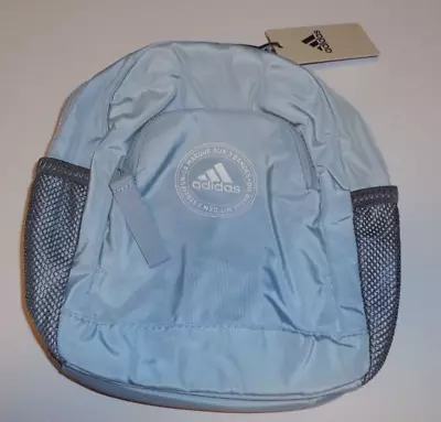 Adidas Linear 3 Mini Backpack Bag Womens Mens Blue 5156929 • $31.95