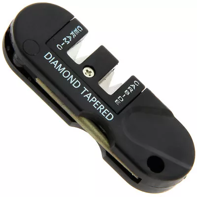 £5.25 • Buy Mini Knife Sharpener Carbide & Ceramic Medic Home Pocket Tool For All Knives