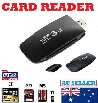 USB 3.0 All In1 Flash Memory Card Reader Adapter For SD SDHC MMC Micro TF CF XD  • $18.99